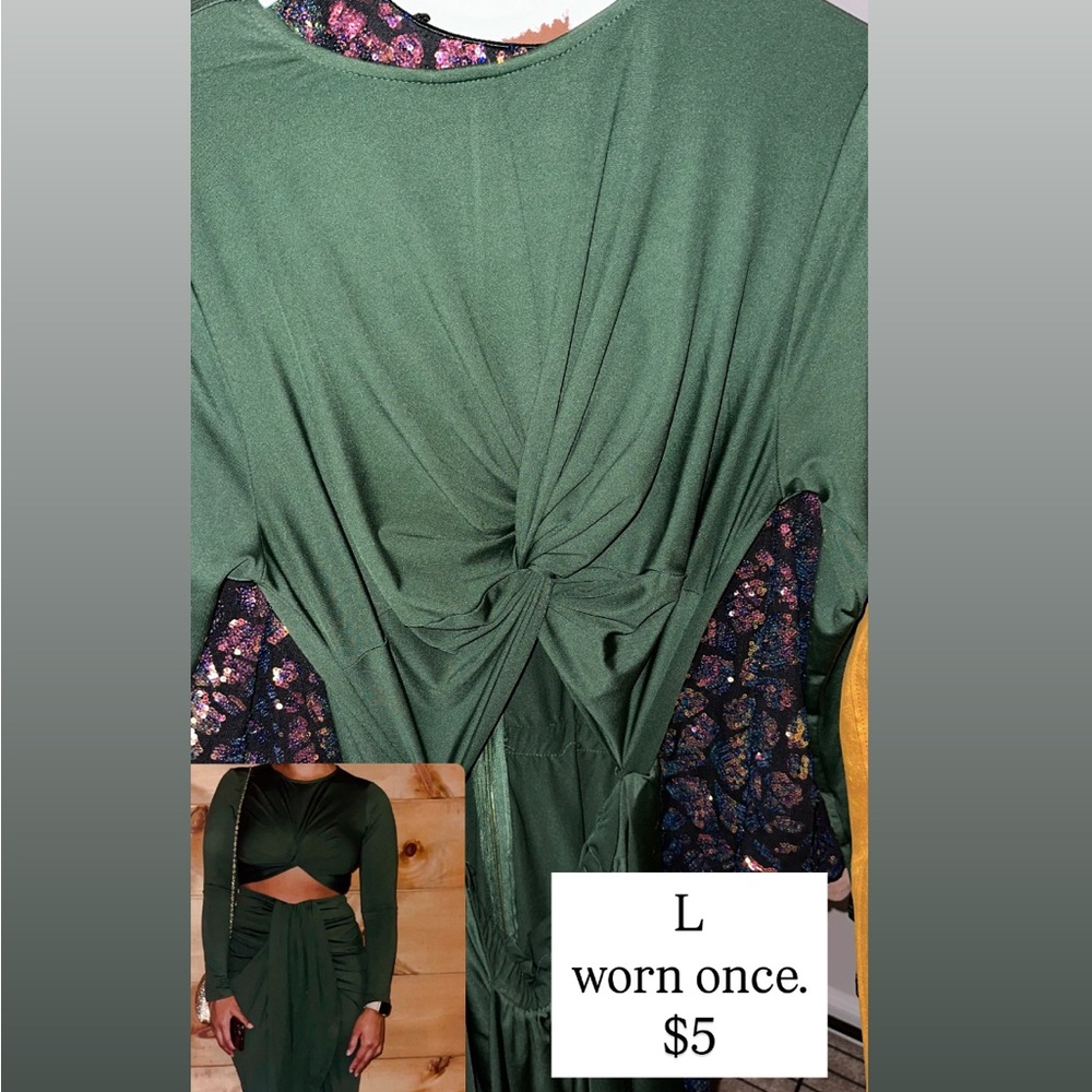 Elegant Green Dress